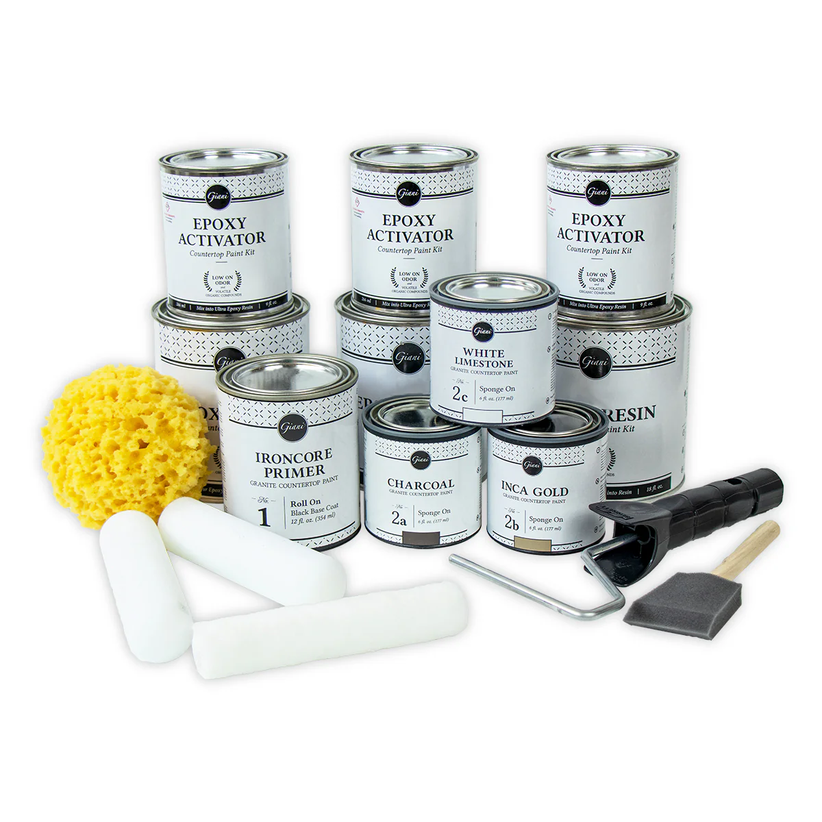 Giani Granite 2.0 - Slate Countertop Kit - Image 7